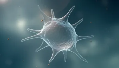 Illustration amoebas