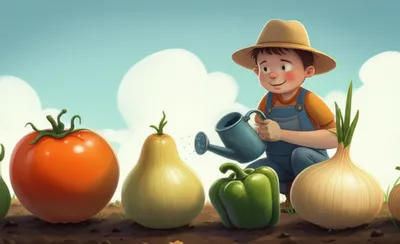 Illustration bulbous