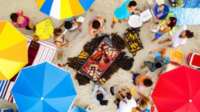 Illustration clambake