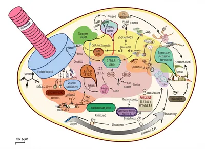 Illustration biochemistry