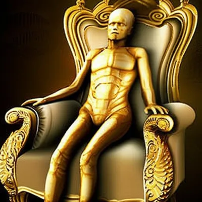 Illustration seated - Image 1