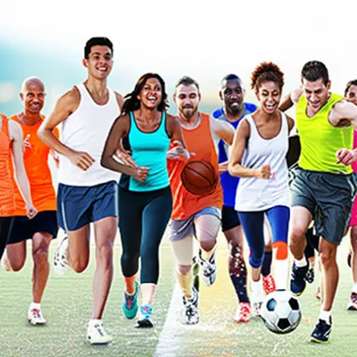 Illustration sportsperson