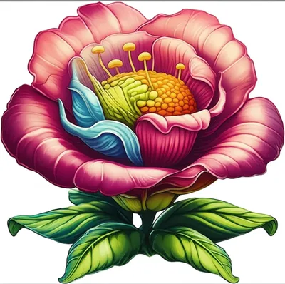 Illustration backcrossed