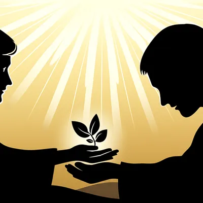 Illustration saint - Image 1