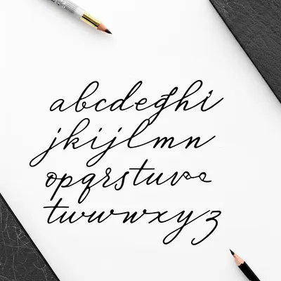 Illustration cursive