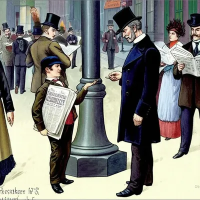 Illustration sixpenny - Image 1