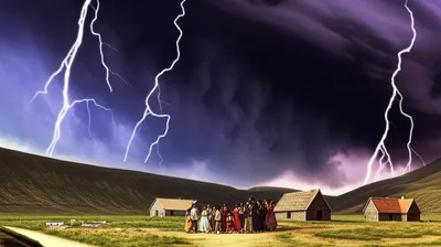 Illustration portentous