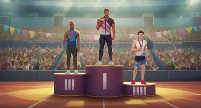 Illustration podiums - Image 1