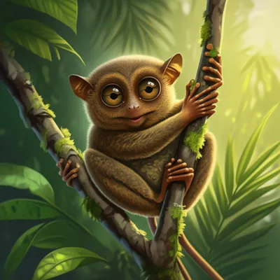 Illustration tarsier - Image 1
