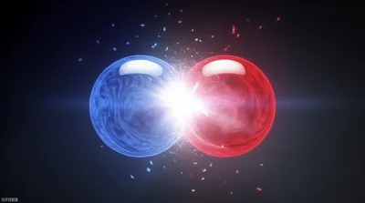 Illustration antiparticles