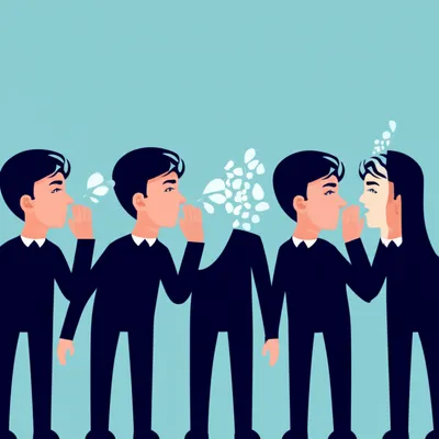 Illustration lying - Image 1