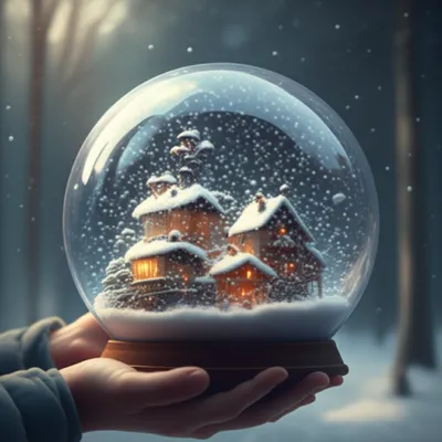 Illustration snowstorm - Image 1