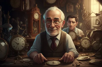 Illustration superannuated - Image 1