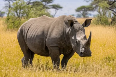 Illustration rhinoceros