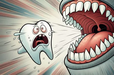 Illustration gnashing - Image 1