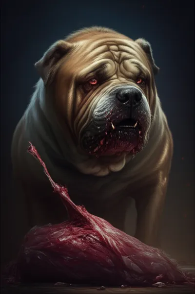 Illustration bloodhound - Image 1