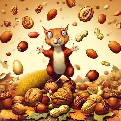 Illustration nutty - Image 1