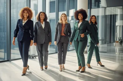 Illustration pantsuit - Image 1