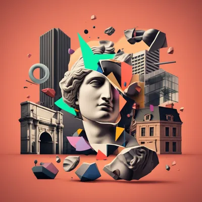 Illustration postmodern