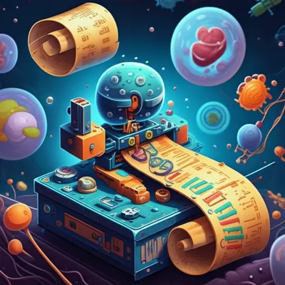 Illustration ribosome