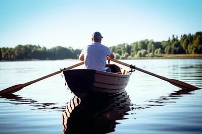 Illustration rowboat - Image 1