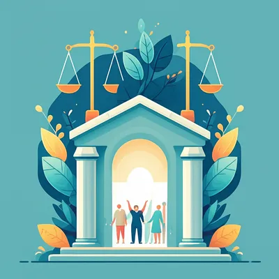 Illustration asylum - Image 1