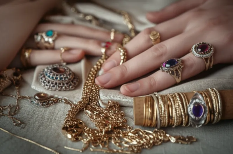 Visuelle Darstellung für das Wort „jewelry" - Schmuck