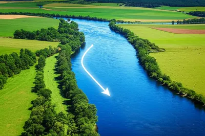 Illustration upstream