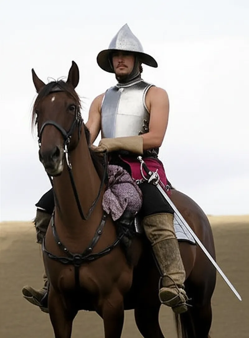 Illustration visuelle du mot « cavalier » - Cavalier