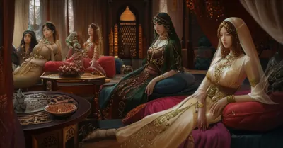 Illustration concubines - Image 1