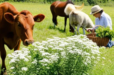 Illustration sneezewort