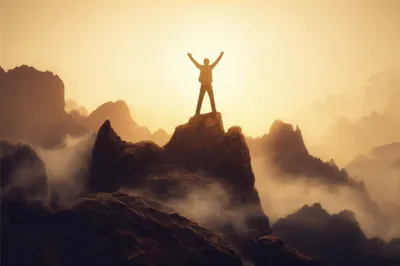 Illustration victorious