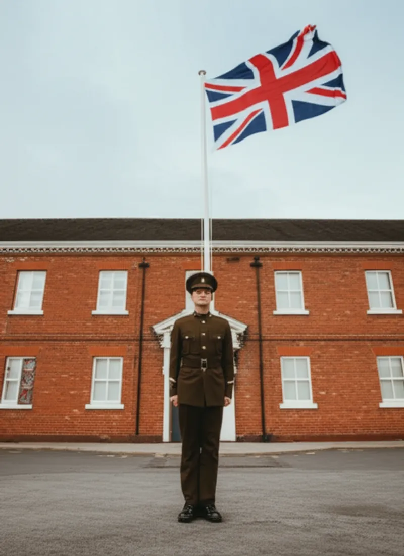 Ilustración visual de la palabra "regular" - Soldado de carrera