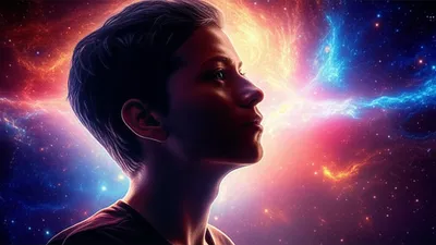 Illustration gazing - Image 1