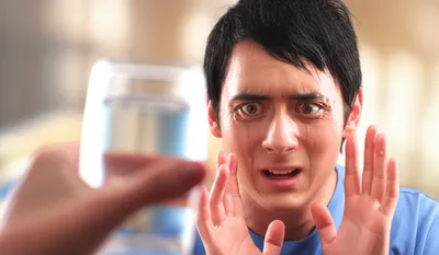 Illustration hydrophobia