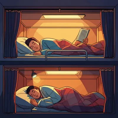 Illustration couchette