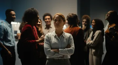 Illustration standoffish