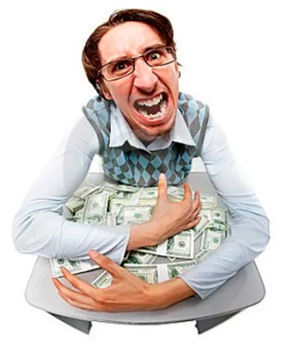 Illustration greed - Image 2