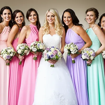 Illustration bridesmaid - Image 1