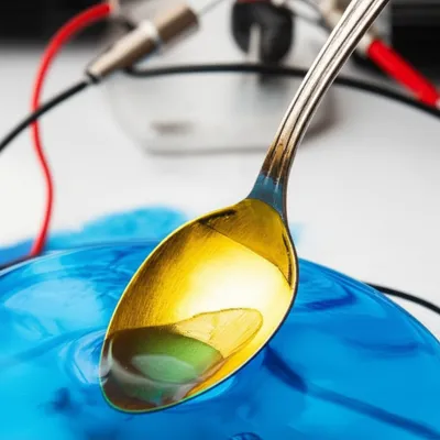 Illustration electroplated