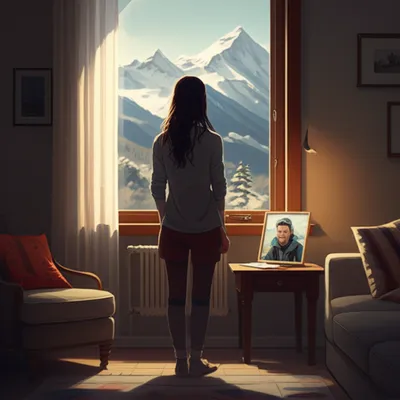 Illustration widow - Image 1