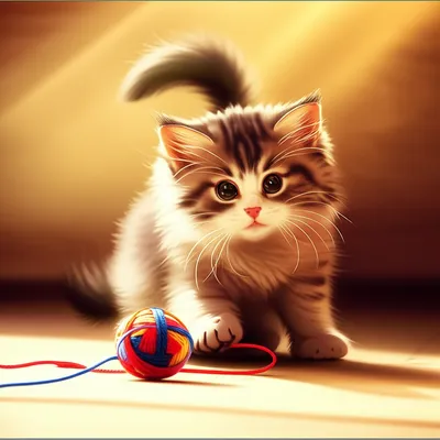 Illustration kitty - Image 1