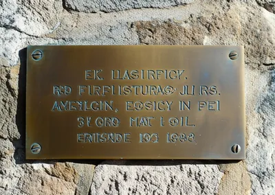 Illustration plaque - Image 1