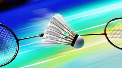 Illustration shuttlecock - Image 1