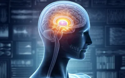 Illustration diencephalon