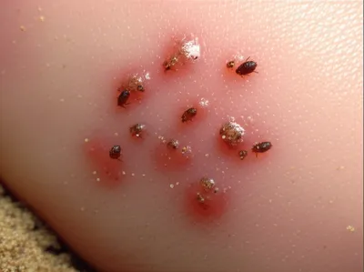 Illustration chiggers