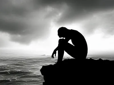 Illustration despairing - Image 1