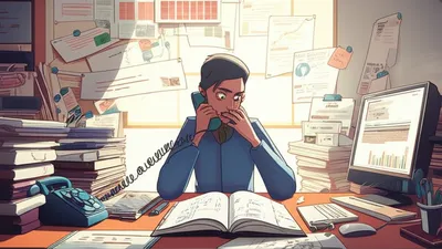 Illustration employed - Image 1