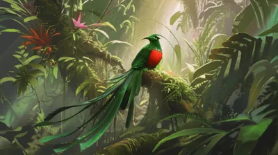 Illustration quetzal - Image 1