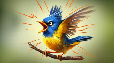 Illustration warbler - Image 1